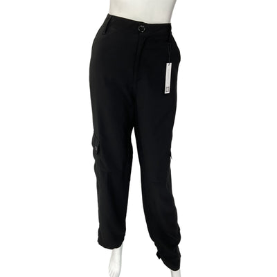 Sanctuary Classic Black Harper Cargo Pants Size 28 NWT