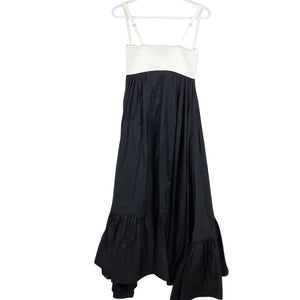 Anna October Elegant Black/Ivory Cicely Maxi Size XS Dress