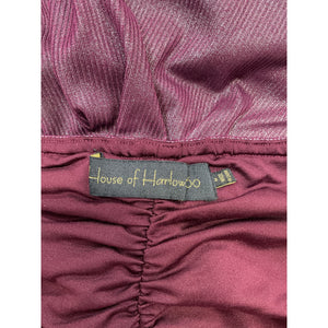 House Of Harlow 1960 x Revolve 'Lorenza' Halterneck Purple Jumpsuit / Rompoer Size M