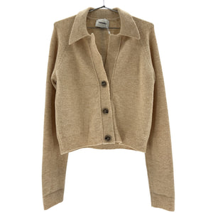 Nanushka Cozy Beige Cade Cardigan Sweater Size S