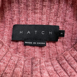 Hatch Ribbed Rose Melange Penelope Knit Dress Size 3