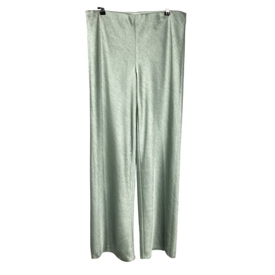 Vince Flowy Light Green Palazzo Pants Size L