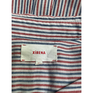 Xirena 'Teddy' Blue Cotton Shirt Size XS