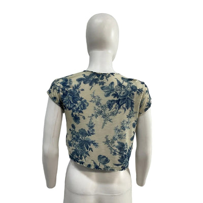 Loveshackfancy 'Calix' Blue Tee Size XS