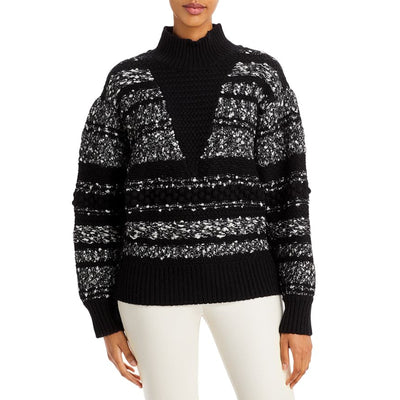 Iro Chunky Black Alpaco Sweater Size XXS