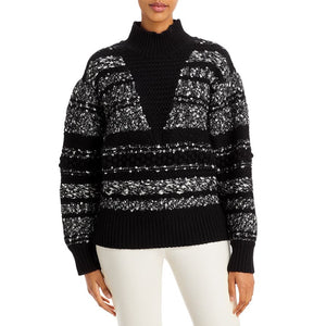 Iro Chunky Black Alpaco Sweater Size XXS