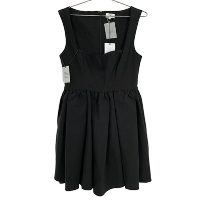 Lpa Sleek Black Giovanna Mini Dress Size L