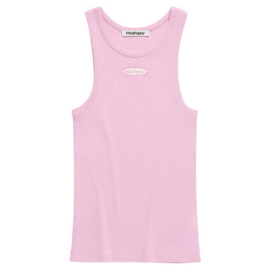 Madhappy Ribbed Pink Classics Tank Top Size S