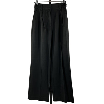 Favorite Daughter Pleated Black Petite Trousers Size 0