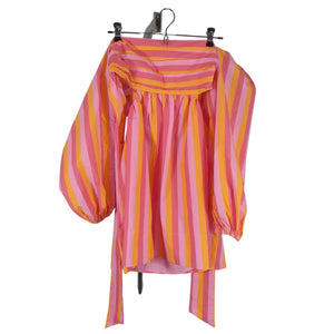 Rebecca Vallance Striped Pink Mimi Mini Dress Size 8 NWT
