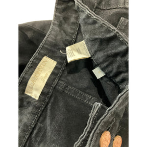 Ulla Johnson Classic Black Bea Denim Midi Size 6 Skirt