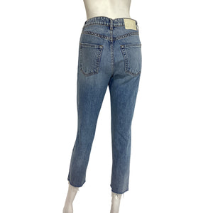 Grlfrnd Distressed Point Loma Karolina Petite Denim Jeans Size 25