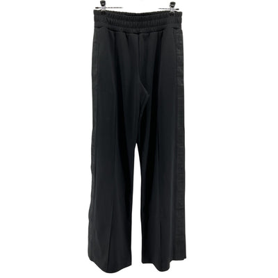 Fendi Sleek Black Logo Trim Track Pants Size 40 IT / 4 US