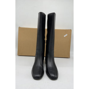 Vince Sleek Black Knee High Riding Boots Size 9 NWT