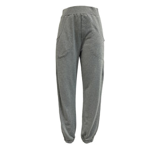 Grlfrnd Cozy Heather Grey Curve Sweatpants Size S