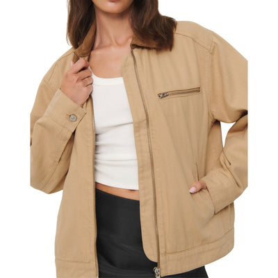 Reformation Classic Brown Harrison Jacket Size XS
