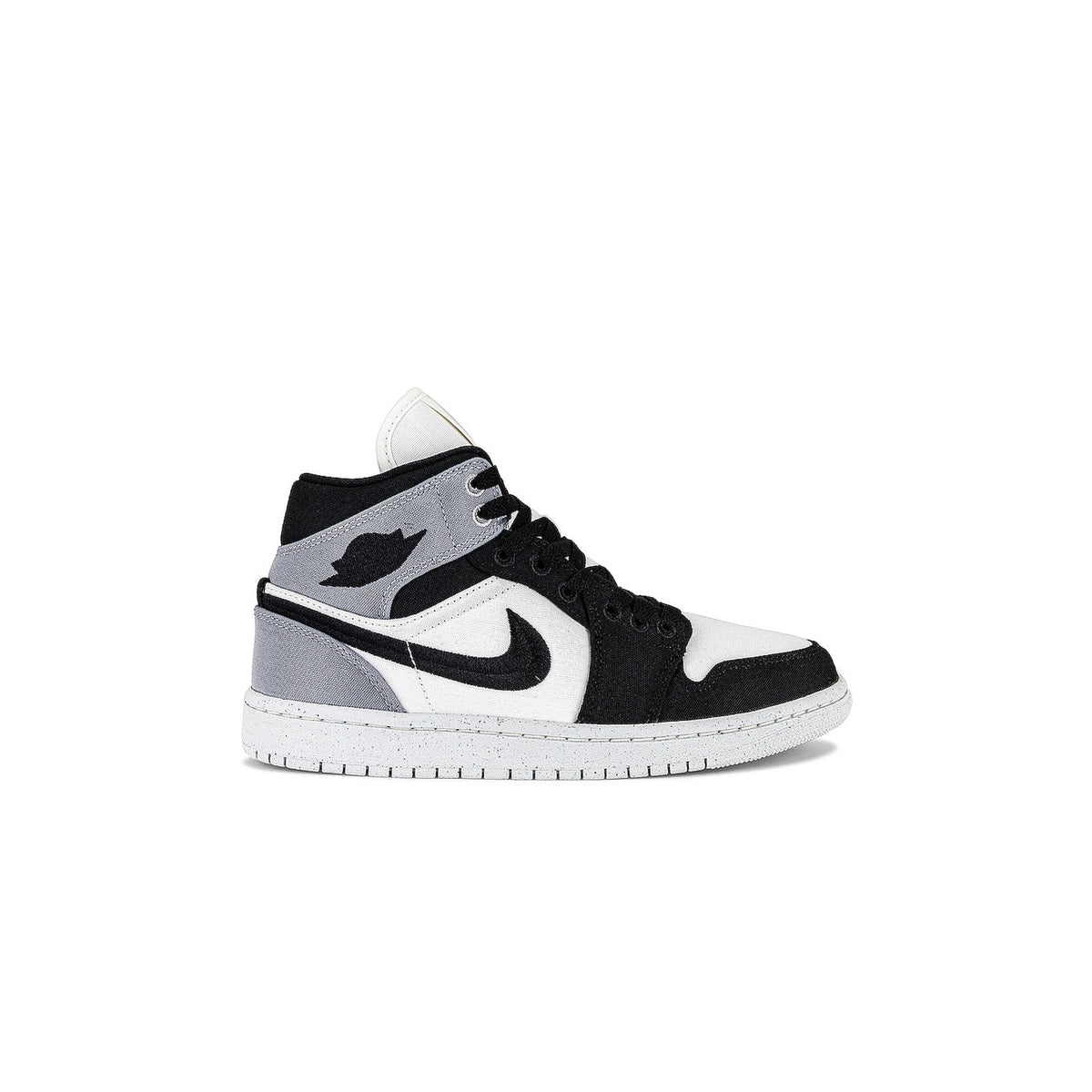 Jordan 'Air Jordan 1' Black Mid Sneaker Size 6.5