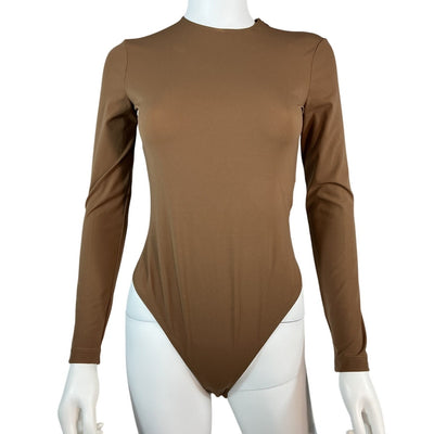 Balenciaga Fitted Brown Top Bodysuit Size 38 EU / 4 US