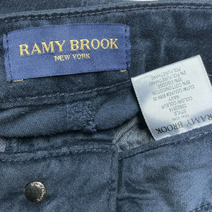 Ramy Brook Velvet Navy Helena Denim Jeans Size 24