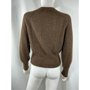 Dôen 'Eileen' Brown Cardigan Size M