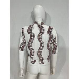 Allsaints 'Leni Leticia' White Voile Shirt Size 4