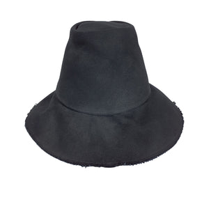 Chloé Structured Black Magic Hat Size S