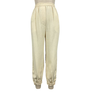 Nanushka Textured Ivory Jogger Pants Size XXS NWT