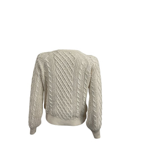 Sézane 'Bree' Beige Cotton Jumper Size S
