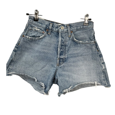 Agolde Vintage Blue Parker Denim Shorts Size 24