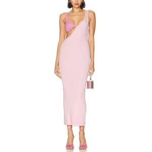 Auteur Sleek Pink Paris Size M Dress