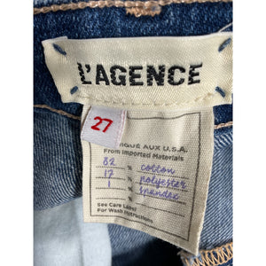 L'agence Skinny Distressed Plaza High Line Denim Jeans Size 27