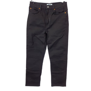 Re/Done Classic Black 70s Straight Size 26 Denim Jeans