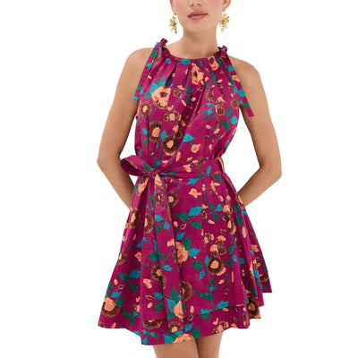 Ulla Johnson Printed Ruby Flora Brienne Dress Size 4