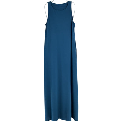 Max Mara Stretch Blue A Line Jersey Dress Size S