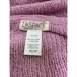 L*Space 'Topanga' Pink Acrylic Dress Size XS