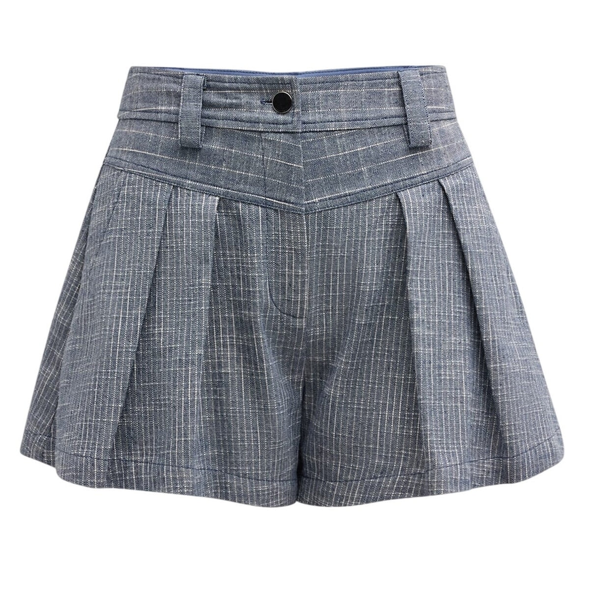 Ramy Brook Striped Blue Billie Shorts Size 0