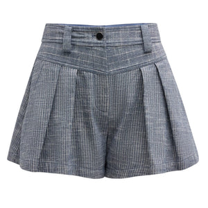Ramy Brook Striped Blue Billie Shorts Size 0