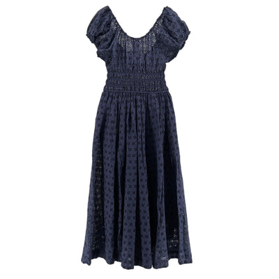 Dôen 'Quinn' Blue Cotton Dress Size XXS - NWT