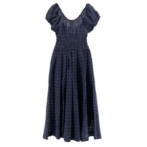 Dôen 'Quinn' Blue Cotton Dress Size XXS - NWT