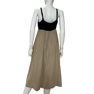 Hatch Elegant Sand Black Mona Dress Size 1