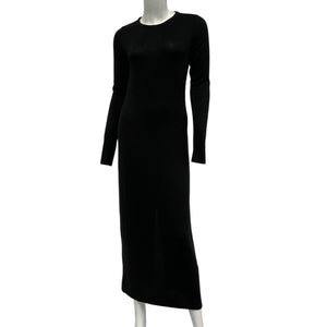 Rag & Bone Sleek Black Crewneck Maxi Dress Size S NWT