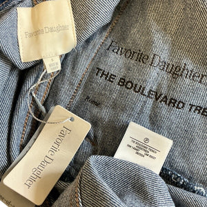 Favorite Daughter Belted Rome The Boulevard Trench Coat Size S NWT