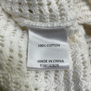 Tularosa Open Knit Cream Maeve Pants Size M