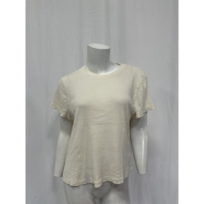 Re/Done '90S' Vintage White Cotton Baby Tee Size XL
