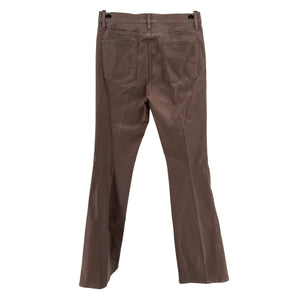 Frame Coated Brown Le High Flare Denim Jeans Size 31