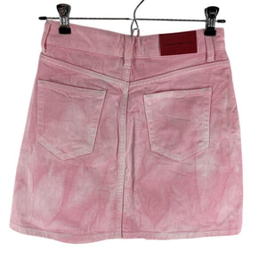 Alessandra Rich Denim Pink Mini Skirt Size 26