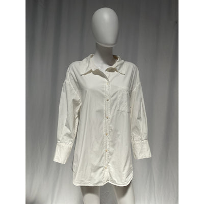 Favorite Daughter 'The Ex-Boyfriend' White Shirt Size L