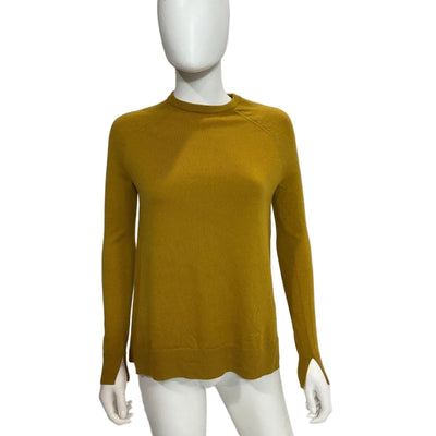 Hatch 'The Merino' Yellow Longsleeve Tee Size 0