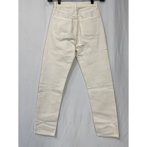 Agolde '90S' White Cotton Pinch Waist Denim Jean Size 24