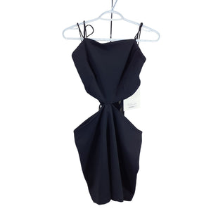 Rokh Sleek Navy Cutout Mini Size EU 40/ US 8 Dress NWT
